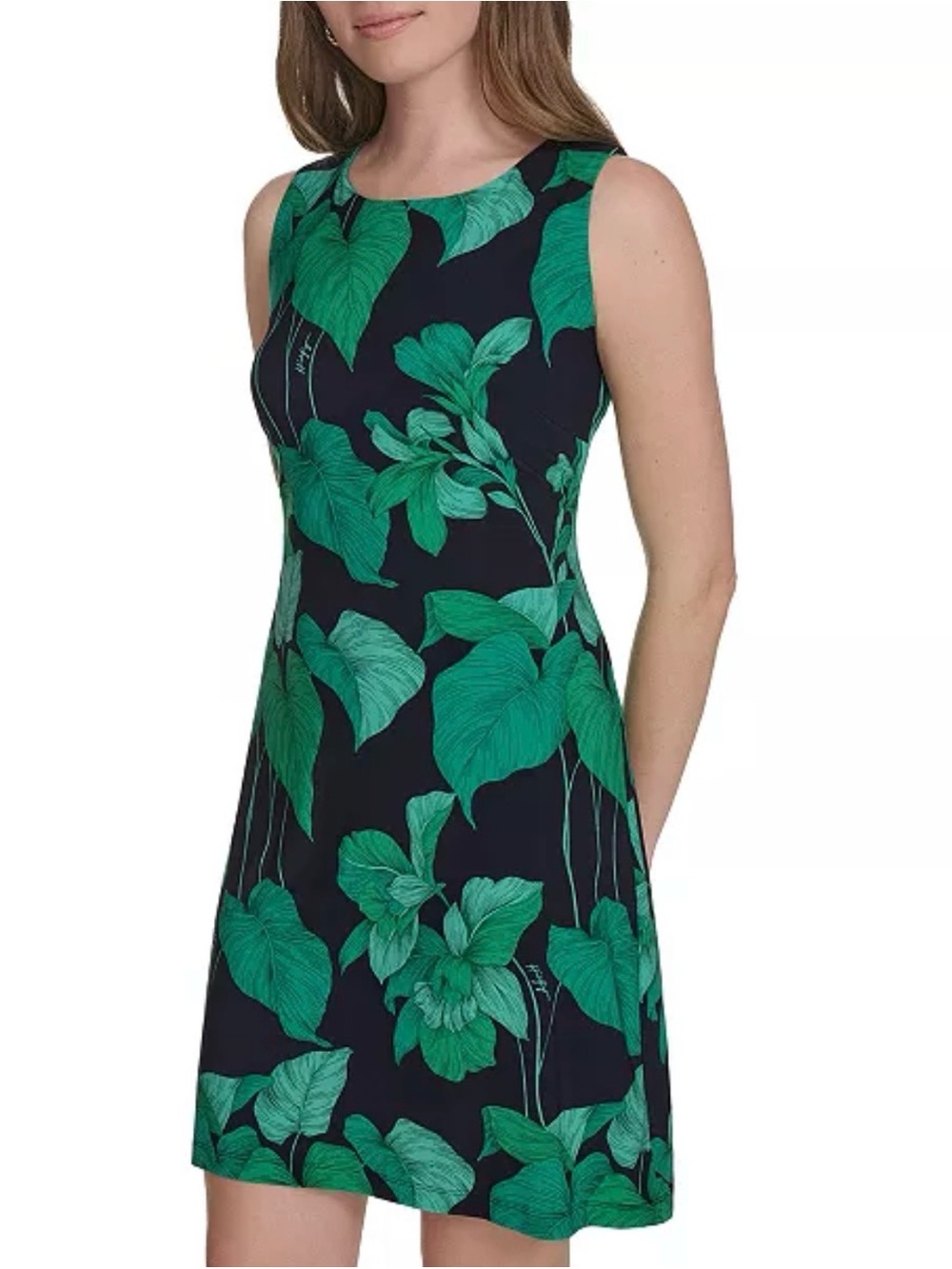Tommy Hilfiger Women's Sleeveless Printed Shift Dress